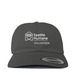 Hats, a Dark Gray Printed Classic Baseball Cap