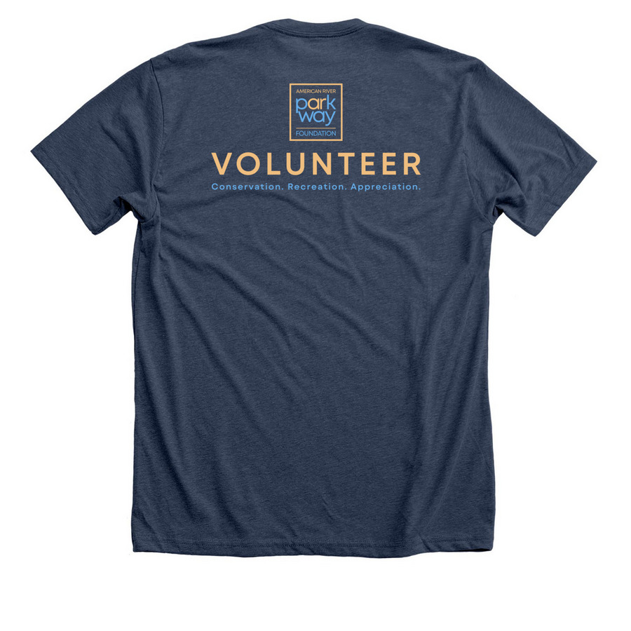2026 GARCU Shirt, a Heather Navy Premium Unisex Tee (back-view)