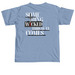 Macbeth - Something Wicked, a Washed Denim Comfort Colors Unisex Tee (back-view)