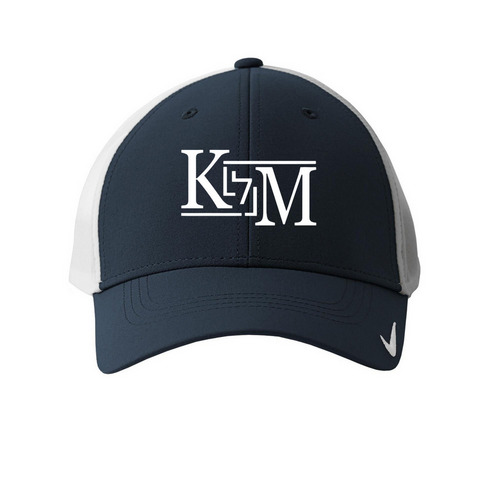 Logo Hat, a Navy/ White Printed Nike Dri-FIT Legacy Performance Cap