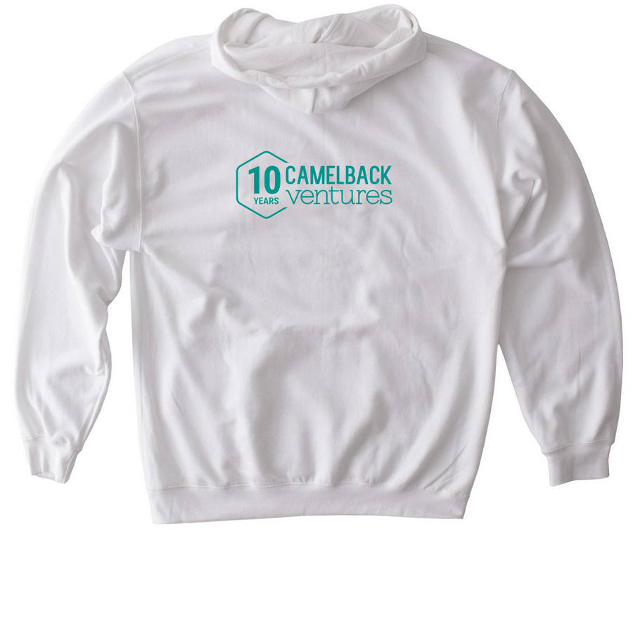 Core Values Sweatshirt&nbsp;, a White Gildan Softstyle Pullover Hoodie (back-view)