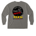 TCFU Community Pocket Tees, a Grey Comfort Colors Long Sleeve Pocket Tee (back-view)