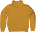 Small Full Color Logo: Shirts + Sweatshirts, a Heather Mustard Zip Up Hoodie (back-view)