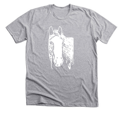 Gates, a Athletic Heather Premium Unisex Tee