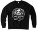 Nobody Walks Alone, a Deep Black Allmade Organic French Terry Crewneck Sweatshirt