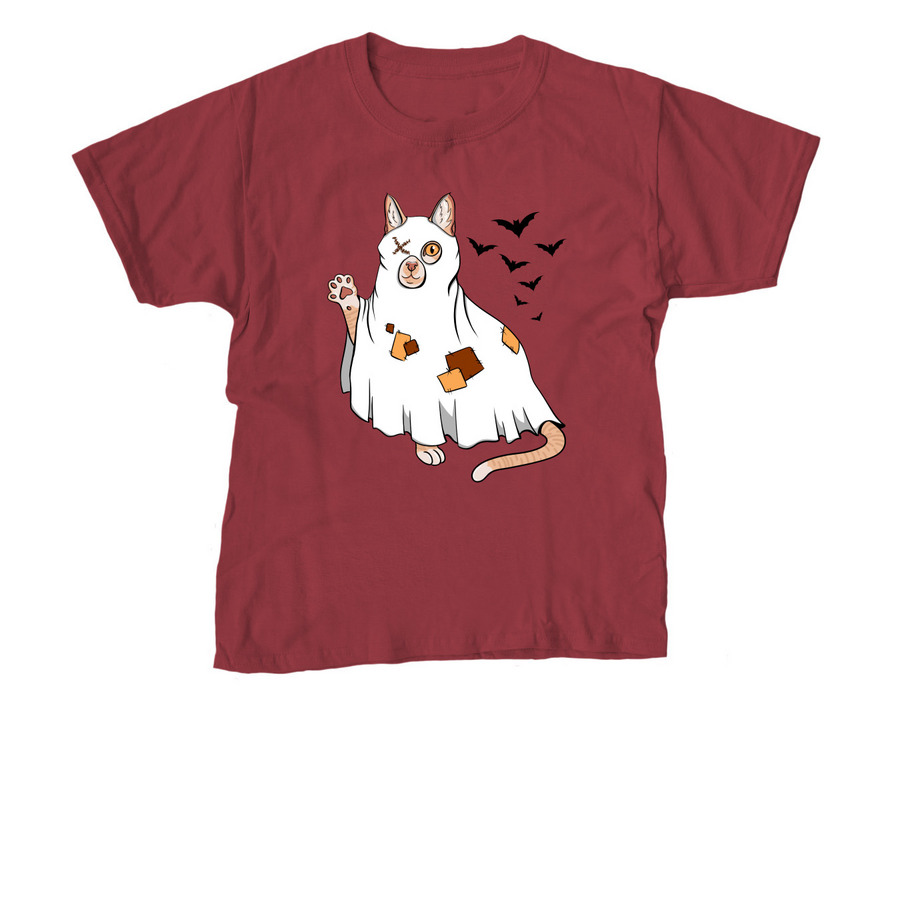 Spooky Crash, a Cardinal Red Youth Unisex Tee