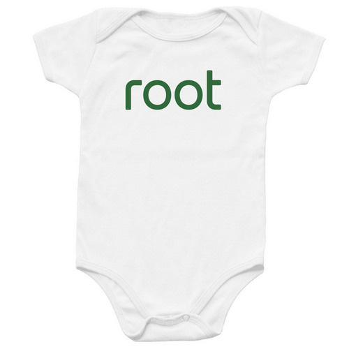 Infant Onesie, a White Infant Onesie