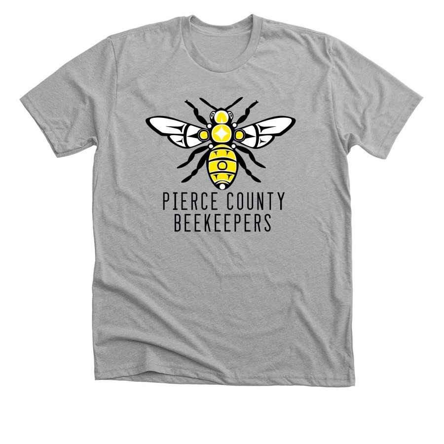 PCBA, a Athletic Heather Premium Unisex Tee