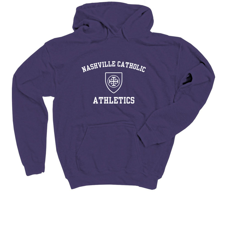 Youth Purple Pullover Hoodie, a Purple Youth Pullover Hoodie