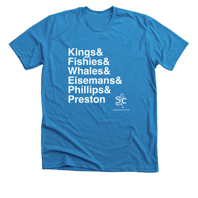 Beach Pride!, a Neon Blue Premium Unisex Tee