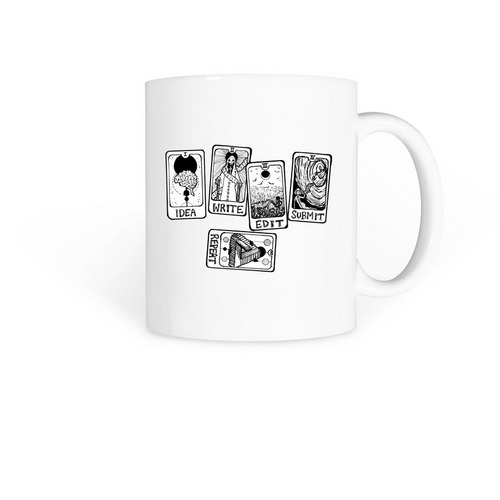 DLP - The Muse Vessel, a White Coffee Mug