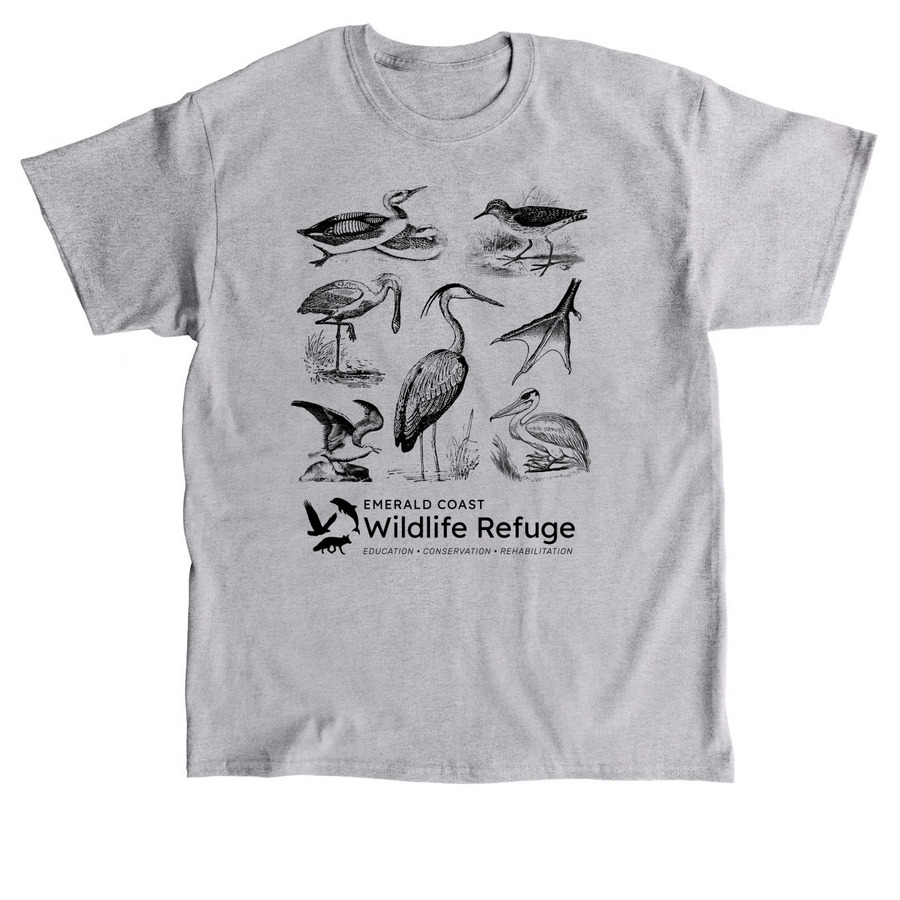Aquatic Birds of NWFL, a Sport Grey Classic Unisex Tee