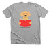 Books & Best Friends, a Athletic Heather Premium Unisex Tee
