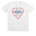 Harvey The Heart Warrior, a Solid White Blend Premium Unisex Tee