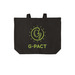 G-PACT, a Deep Black Cotton Canvas Tote Bag