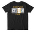 WIT Discipline Pays, a Black Stanley/Stella Unisex Rocker Tee (back-view)
