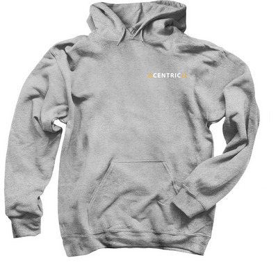 Centric Sweatshirts Hoodies, a Sport Grey Pullover Hoodie
