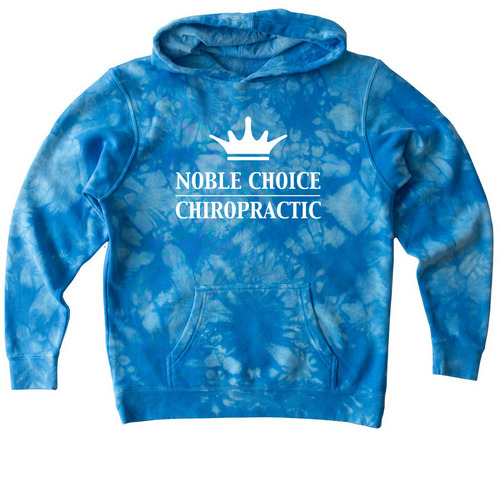 Youth Tie Dye Sweatshirt, a Aqua Blue Youth Tie Dye Pullover Hoodie