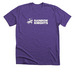 Rainbow Knights [Full Monocolor Logo], a Heather Team Purple Premium Unisex Tee