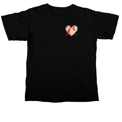 Stray Cat Alliance - Heart, a Black Comfort Colors Unisex Tee