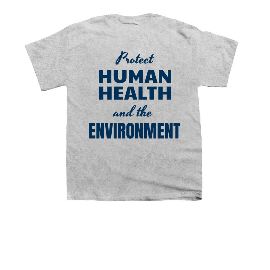 Earth Day 2026, a Sport Grey Youth Unisex Tee (back-view)
