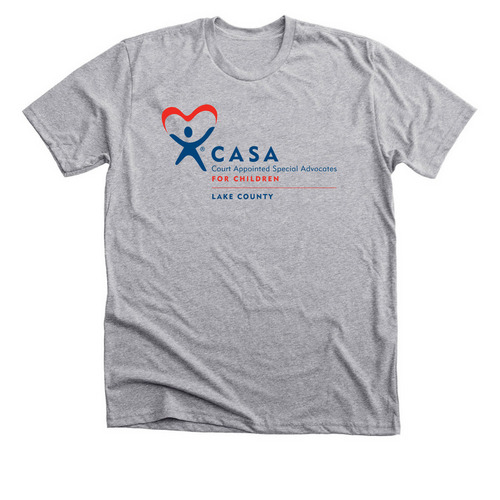 CASA APPAREL, a Athletic Heather Premium Unisex Tee