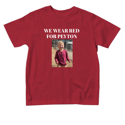 Peyton?s Next Beat Toddler Shirts&nbsp;, a Red Toddler Tee