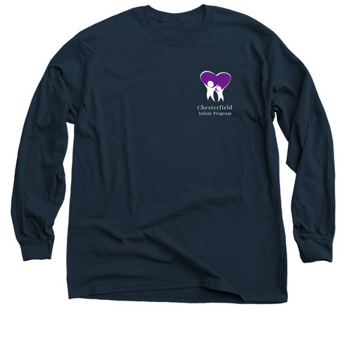 CIP Team Shirt, a Navy Classic Long Sleeve Tee