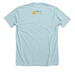 Lord Duck's Tavern, a Heather Ice Blue Premium Unisex Tee (back-view)
