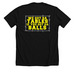 WE GOT DA TABLES IF YOU GOT DA BALLS BOOT, a Solid Black Blend Premium Unisex Tee (back-view)