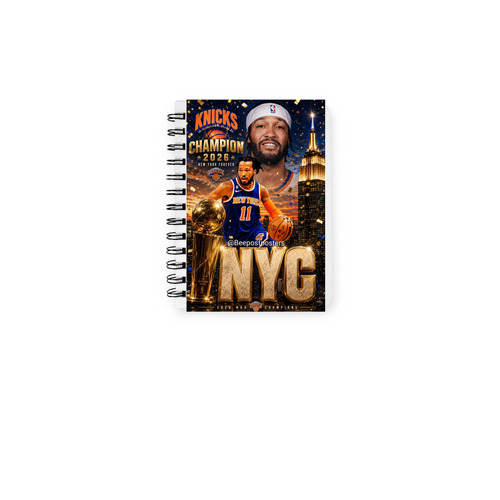 Knicks Championship Notebook&nbsp;, a White Spiral Notebook