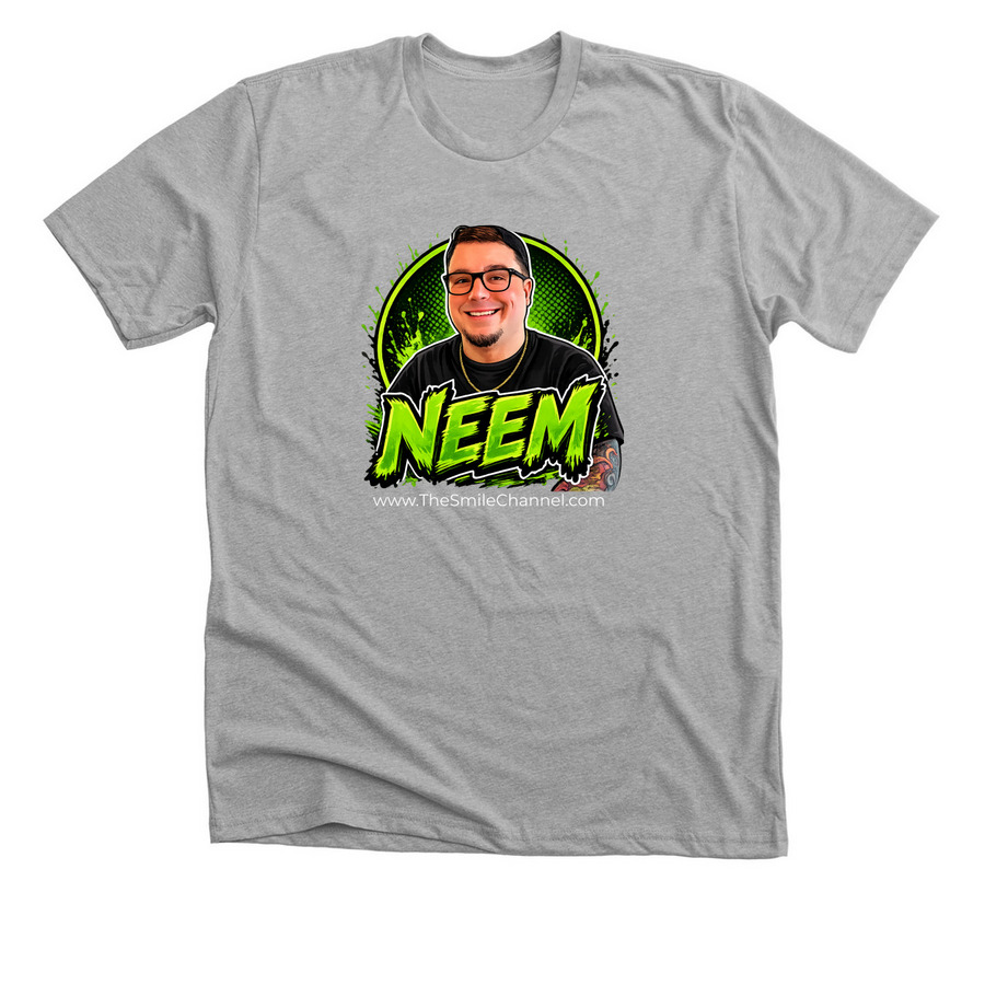 Shawn Crosby NEEM, a Athletic Heather Premium Unisex Tee