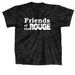 White FOTR Logo, a Black Classic Tie Dye Tee