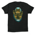 Retro Team Wolf T-Shirt, a Vintage Black Premium Cotton Tee