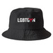 LGBTGYN&nbsp;&nbsp;, a Black Printed Bucket Hat