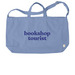 Iowa Indie Bookshop Tour '26 Bookshop Tourist, a Elemental Blue Reclaimist G2G Tote Bag