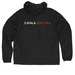 One Love Windbreaker, a Black Quarter-Zip Windbreaker (back-view)
