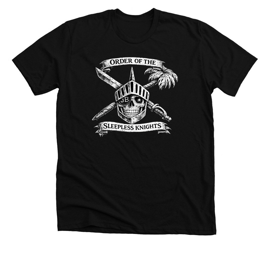 Hook or Crook Or New Design, a Solid Black Blend Premium Unisex Tee