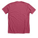 Find Your Joy at the Library White Print Top, a Heather Raspberry Premium Unisex Tee (back-view)