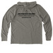 : SOVEREIGN-GUY!, a Driftwood Grey Allmade Organic Cotton Mineral Dye Hoodie Tee (back-view)