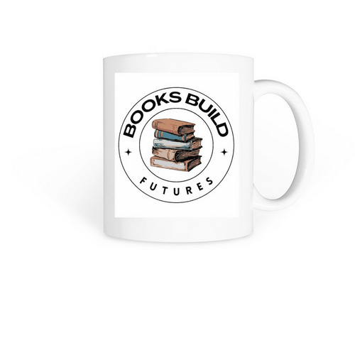 Books Build Futures (F24) CL/R SIG, a White Coffee Mug