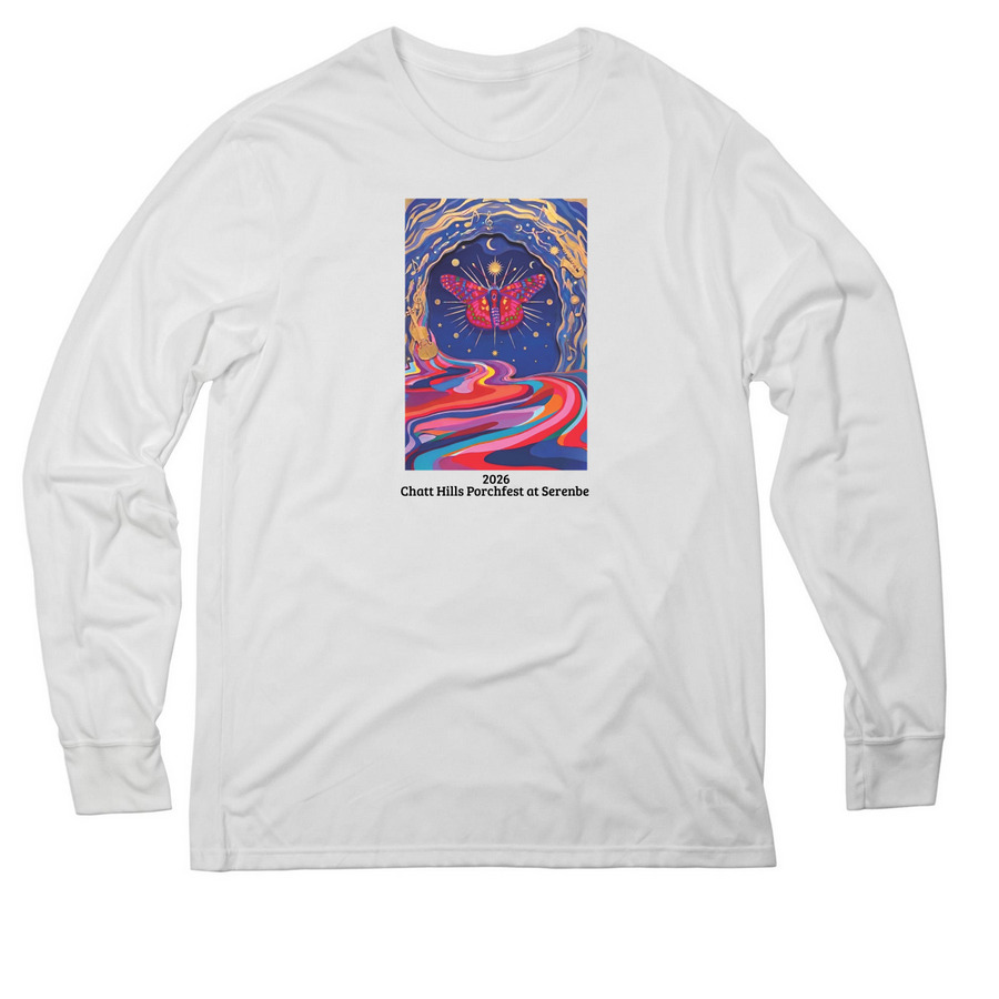 &nbsp;2026 Artist Tee, a Bright White Allmade Eco Triblend Long Sleeve Tee