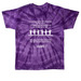 JAHWC - Together, Homies&nbsp;, a Purple Classic Tie Dye Tee (back-view)
