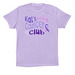 Team Kat, a Dark Lavender Premium Cotton Tee