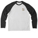 Long Sleeve Shirts & Hoodies, a Space Black/ Bright White Allmade Eco Triblend Colorblock Raglan Long Sleeve Tee