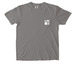Logo Tee, a Grey Comfort Colors Pocket Tee