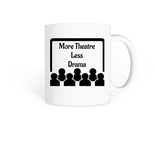 Theatre of Western Springs&nbsp;, a White Coffee Mug