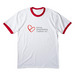 KBC Ringer, a White/ Red Cotton Ringer Tee