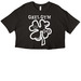 Gael Gym Founding Member Tee, a Black Women?s Cropped Cotton Tee