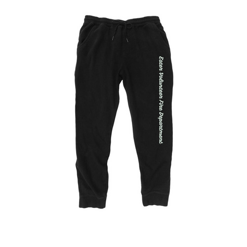 Sweatpants, a Black Midweight Fleece Joggers